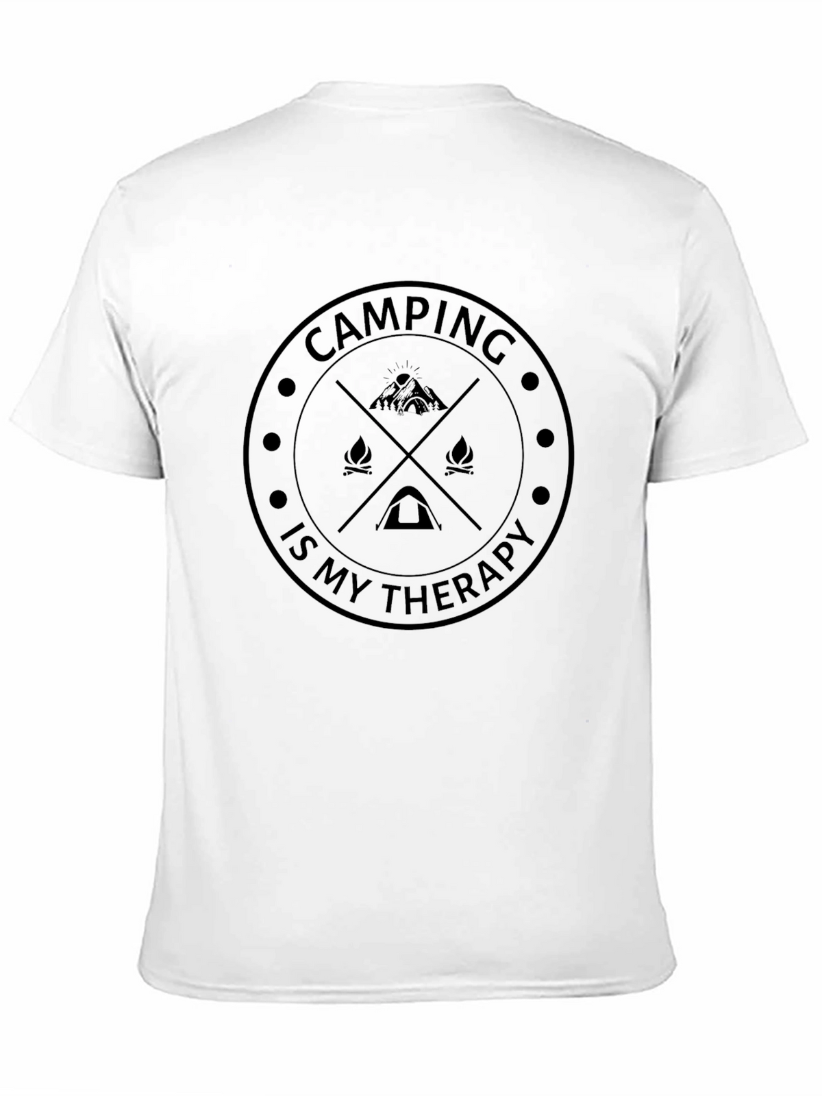 Camping is My Therapy Graphic Tee