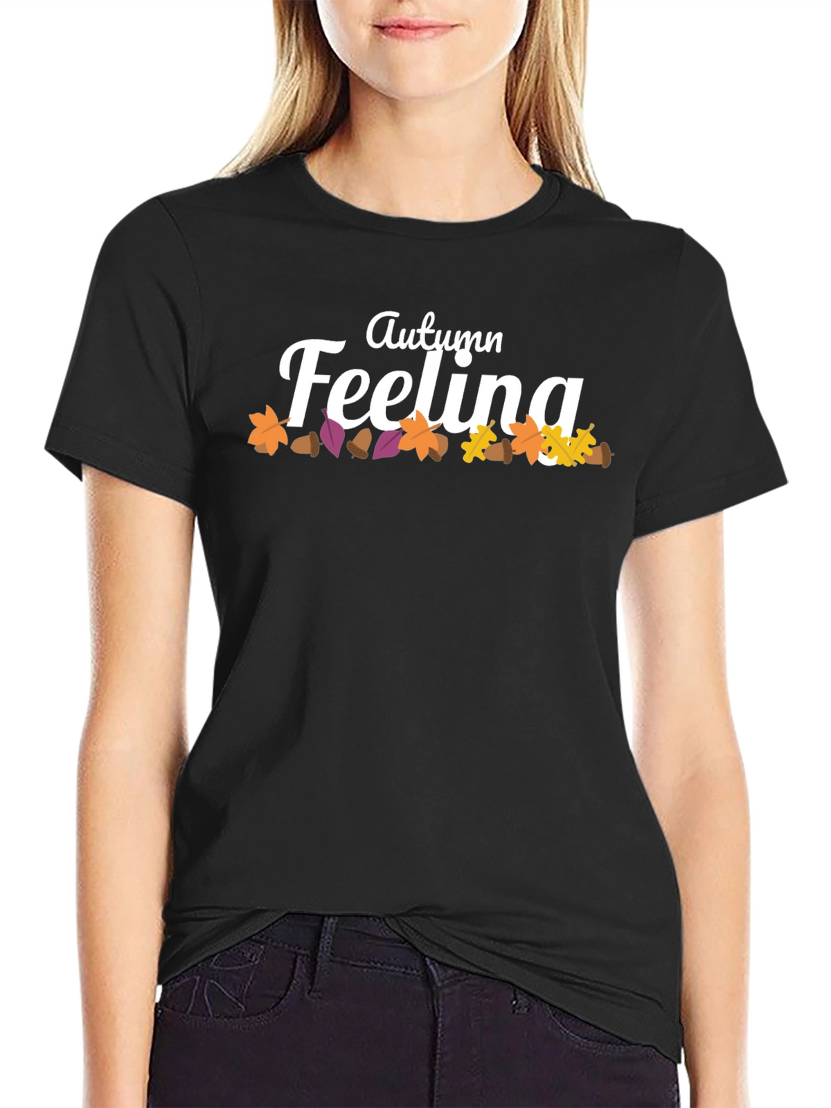 Autumn Feeling Graphic T-Shirt