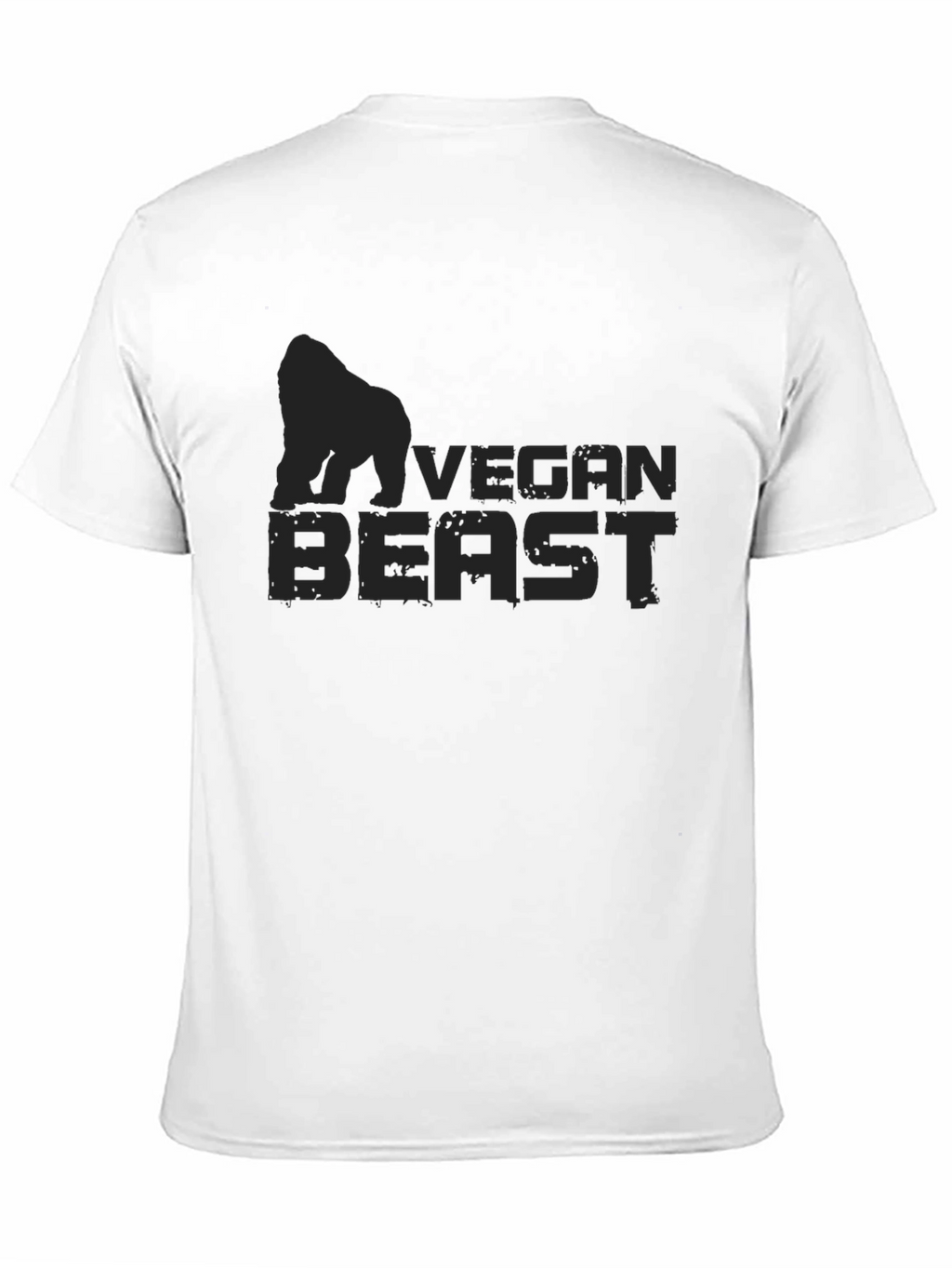Vegan Beast Graphic Tee - Black