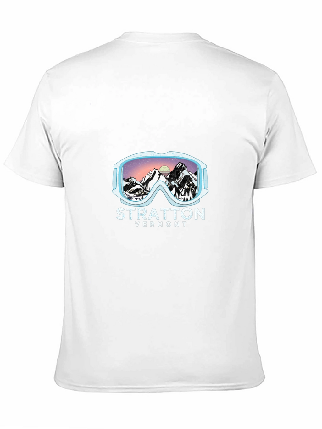 Stratton Vermont Ski Goggles Graphic T-Shirt