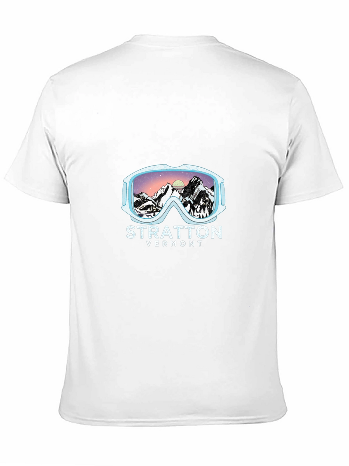 Stratton Vermont Ski Goggles Graphic T-Shirt