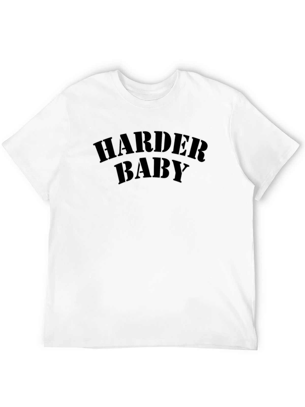 Harder Baby Graphic T-Shirt - Black