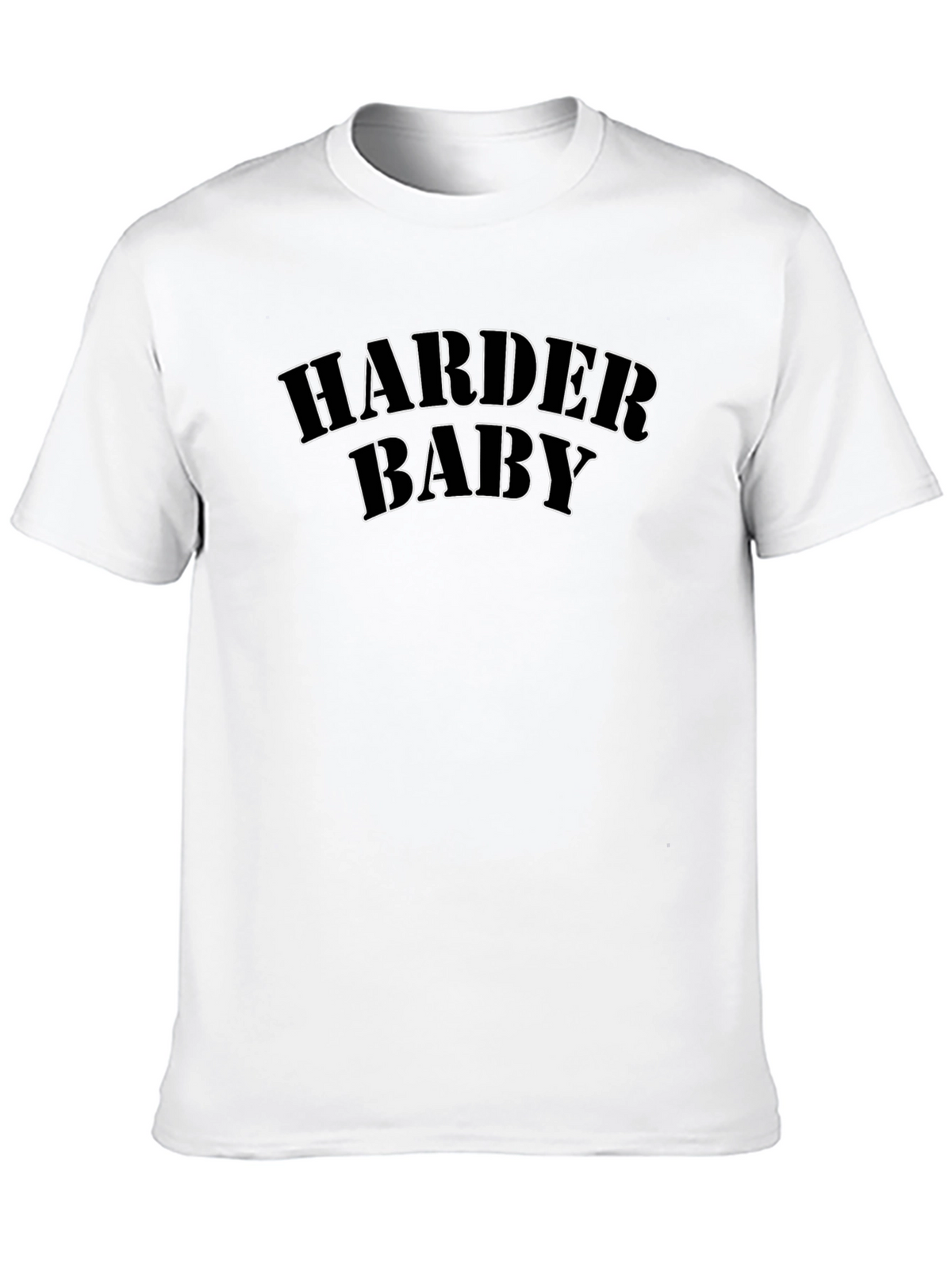 Harder Baby Graphic T-Shirt - Black