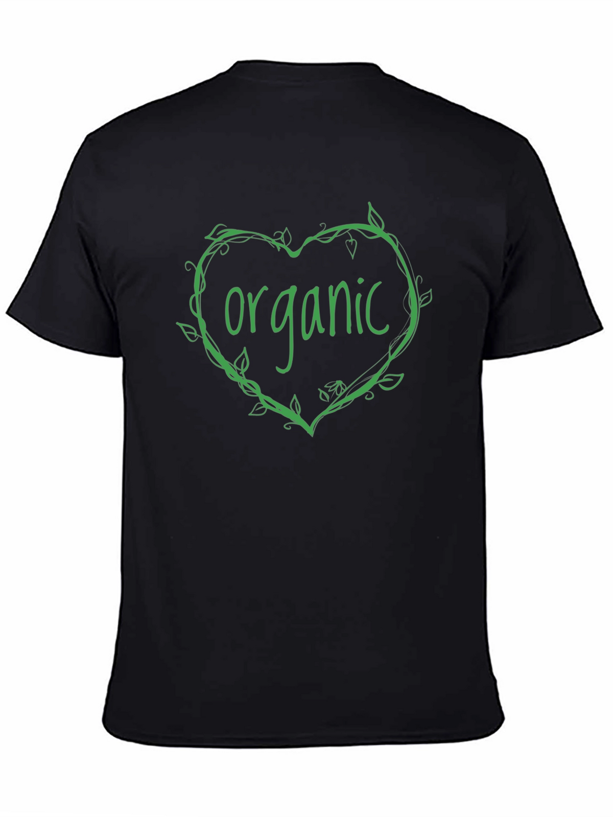 Organic Heart Vine T-Shirt - Eco Friendly