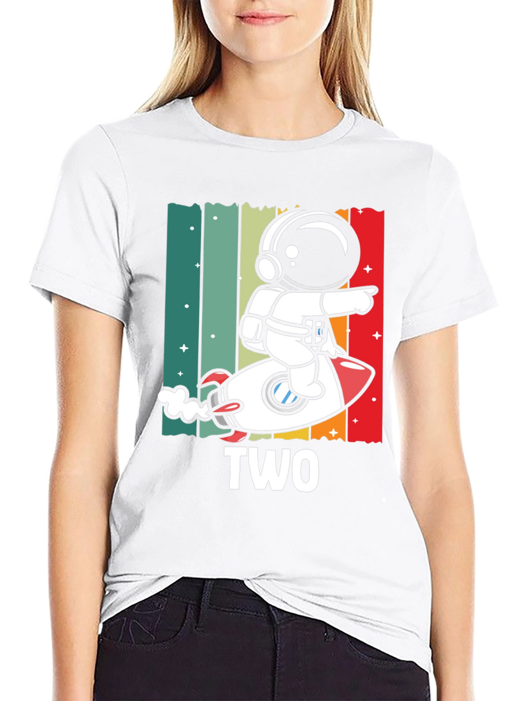 Two Year Old Astronaut T-Shirt