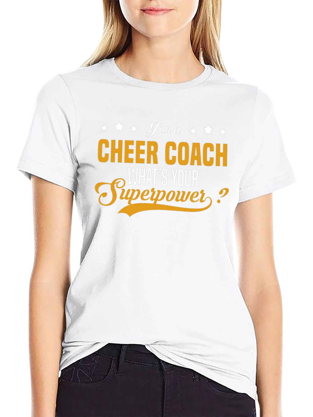 Cheer Coach Superpower T-Shirt