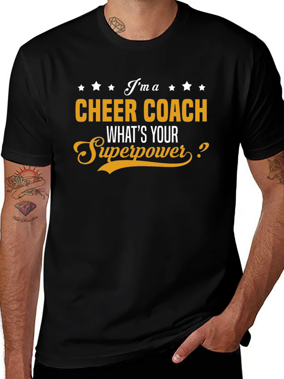 Cheer Coach Superpower T-Shirt