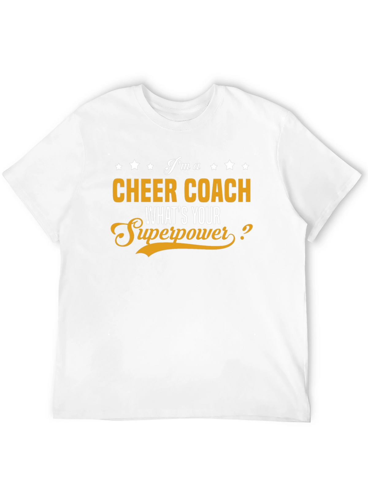 Cheer Coach Superpower T-Shirt