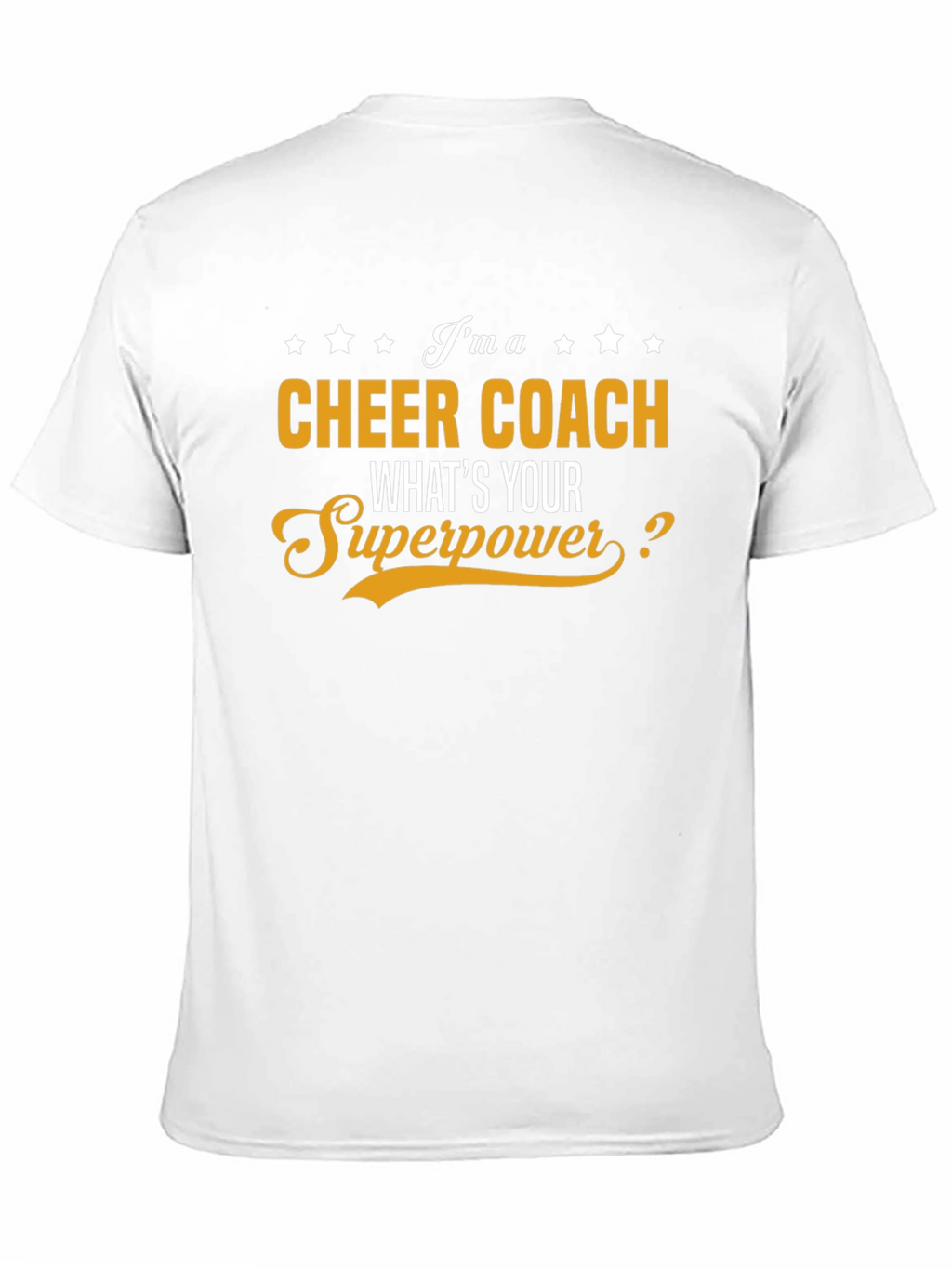 Cheer Coach Superpower T-Shirt