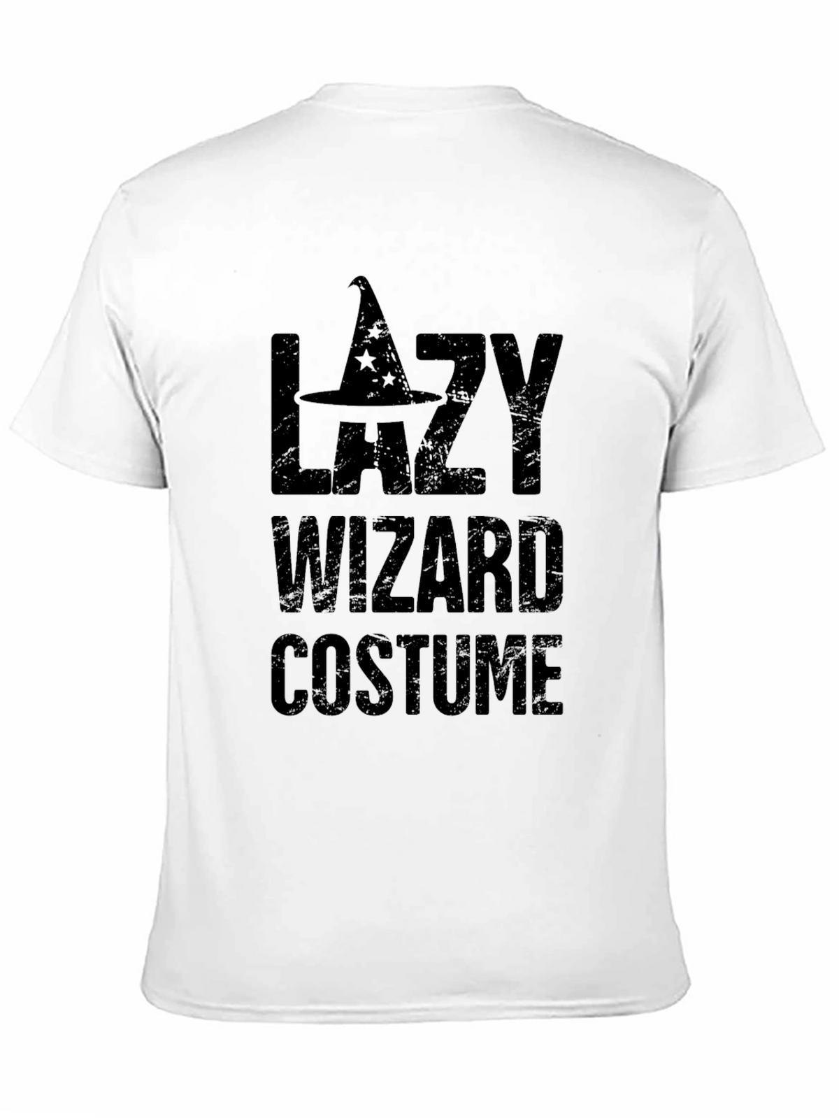 Lazy Wizard Costume T-Shirt - Black