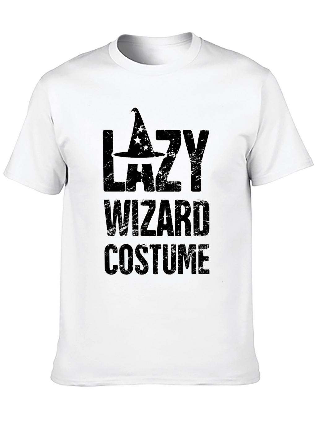 Lazy Wizard Costume T-Shirt - Black