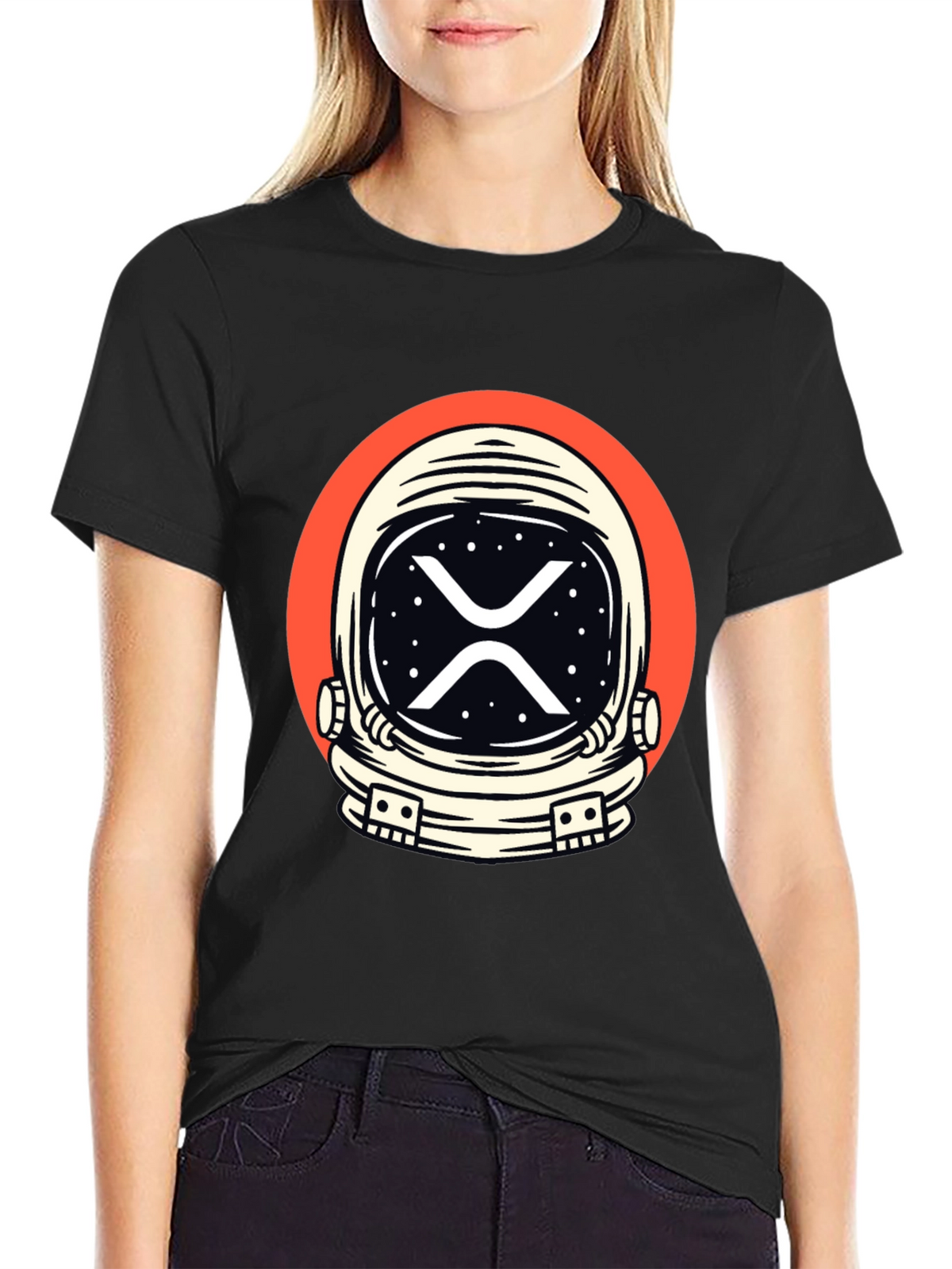 Astronaut XRP Crypto T-Shirt