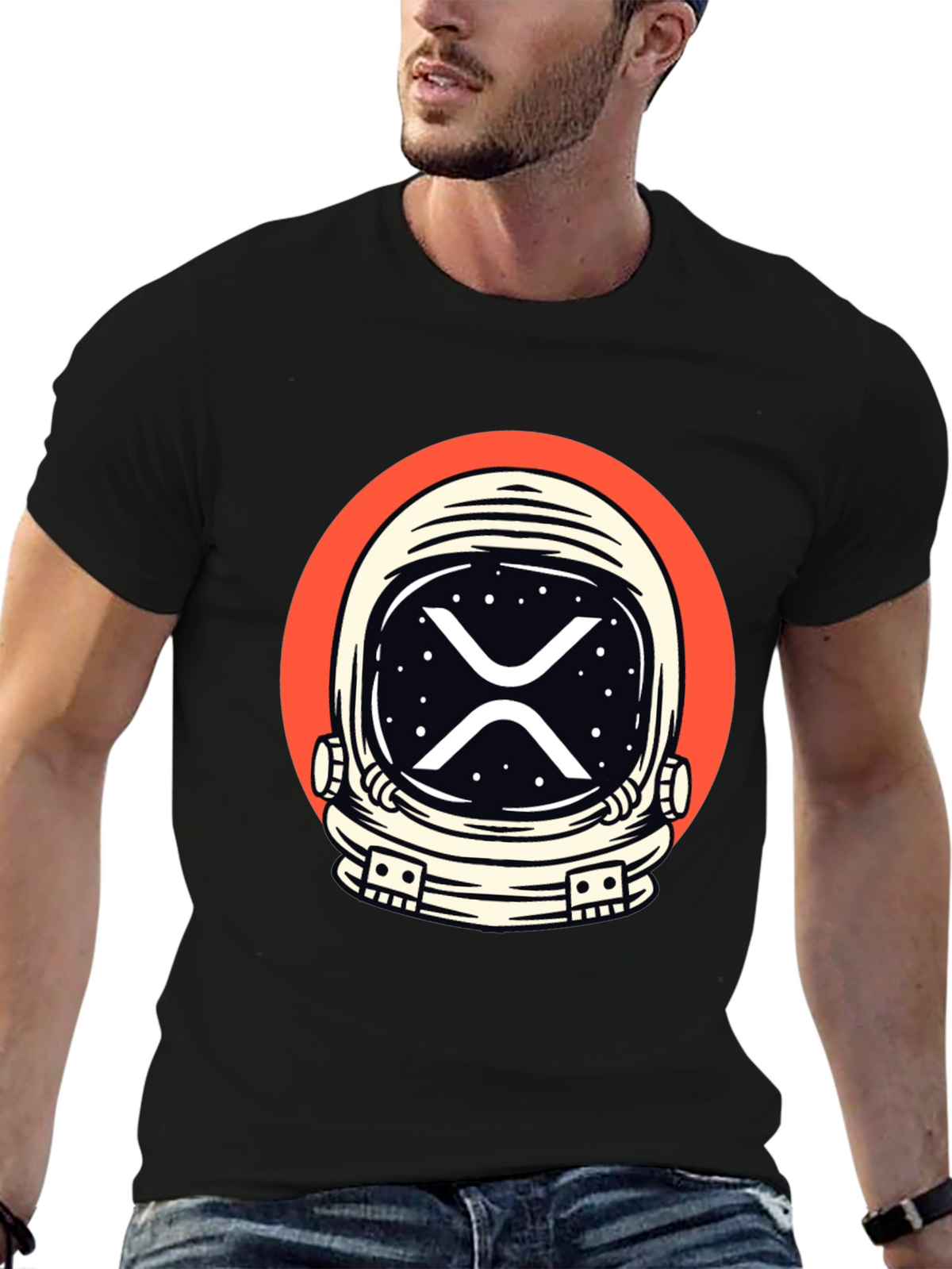 Astronaut XRP Crypto T-Shirt