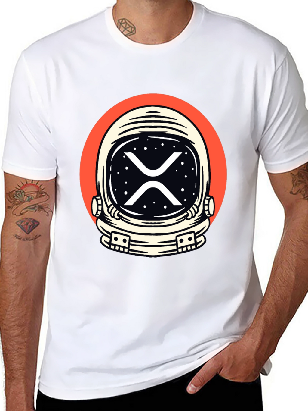 Astronaut XRP Crypto T-Shirt