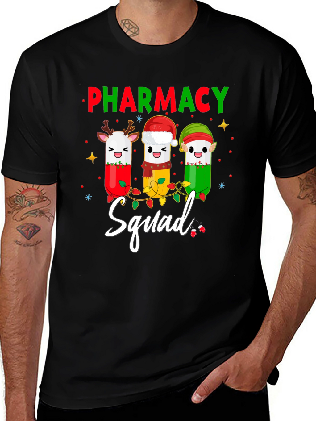 Pharmacy Squad Holiday T-Shirt