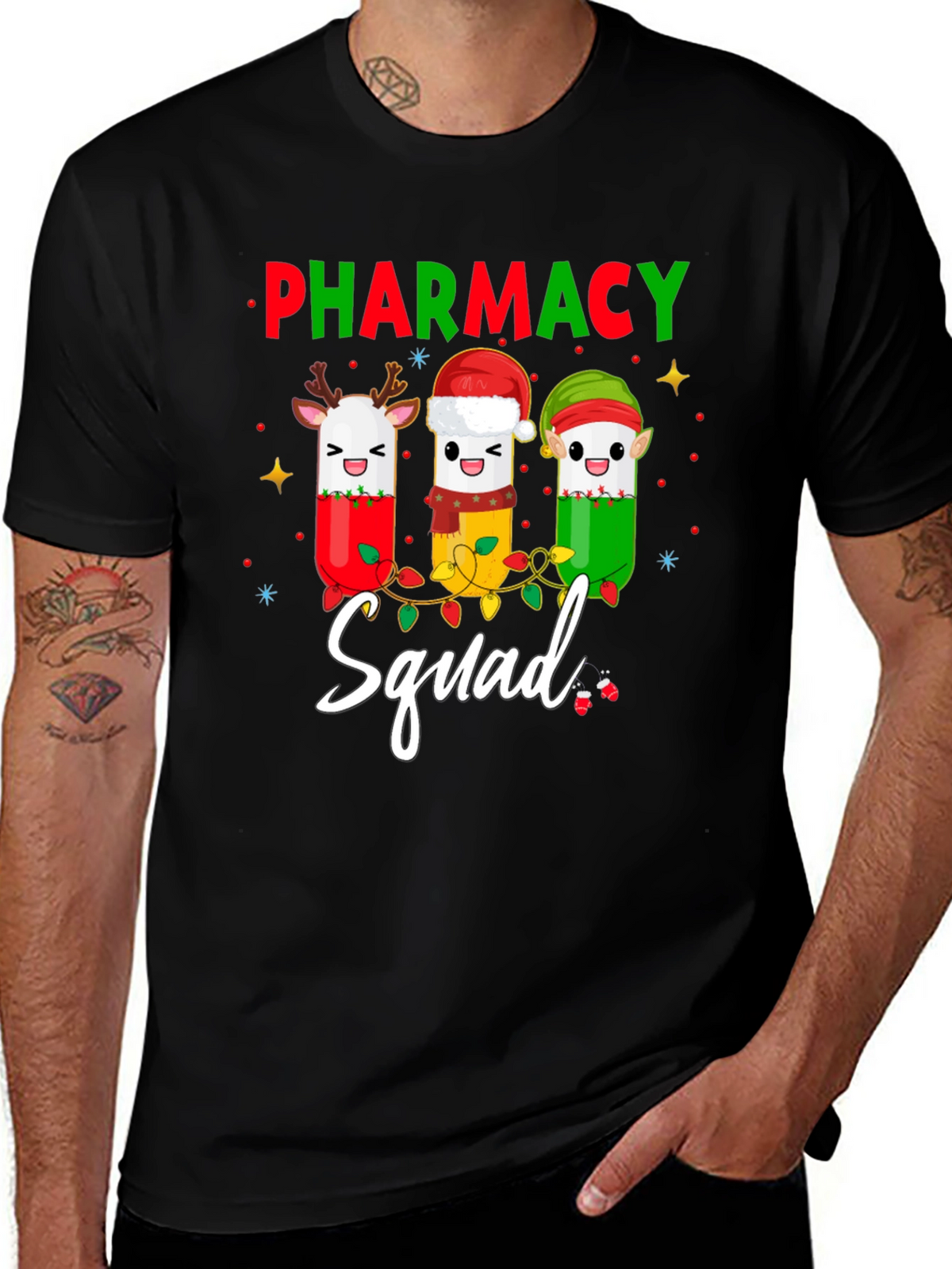 Pharmacy Squad Holiday T-Shirt