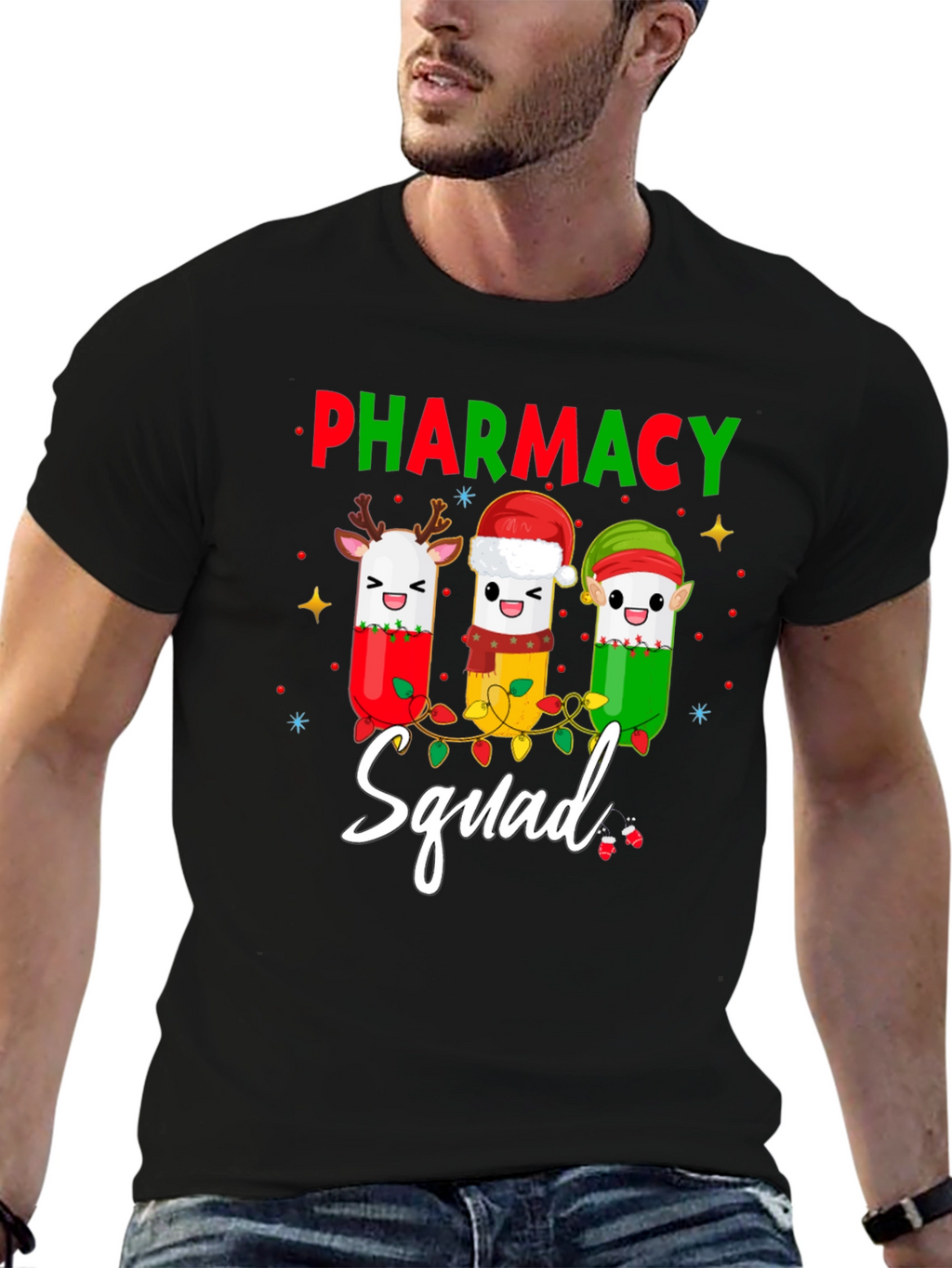 Pharmacy Squad Holiday T-Shirt
