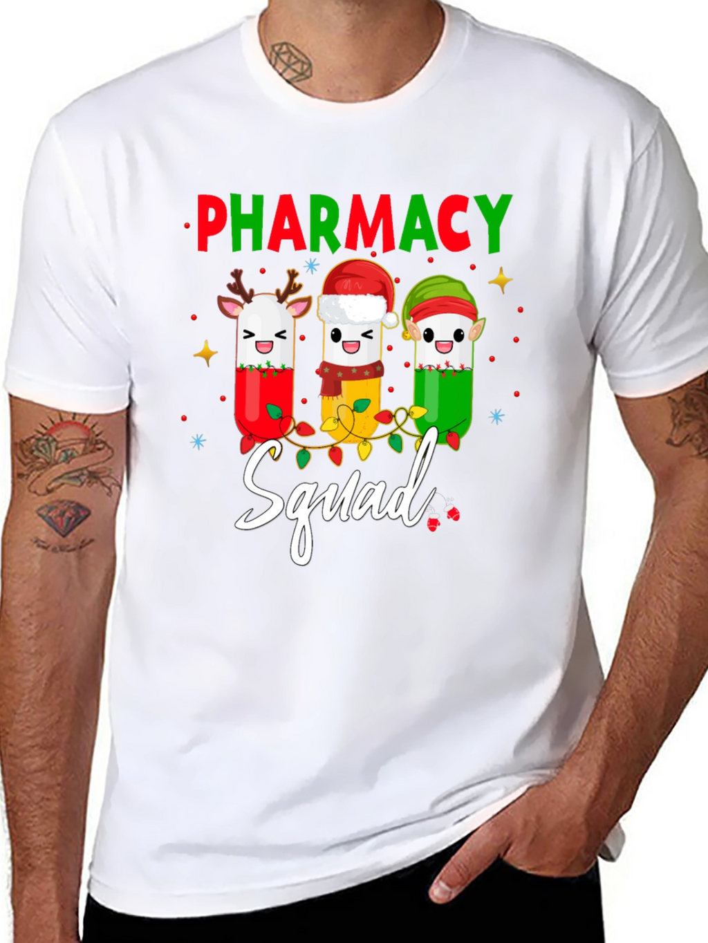 Pharmacy Squad Holiday T-Shirt
