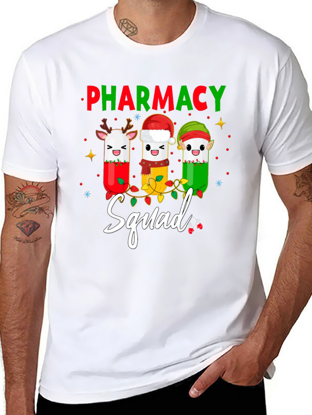 Pharmacy Squad Holiday T-Shirt