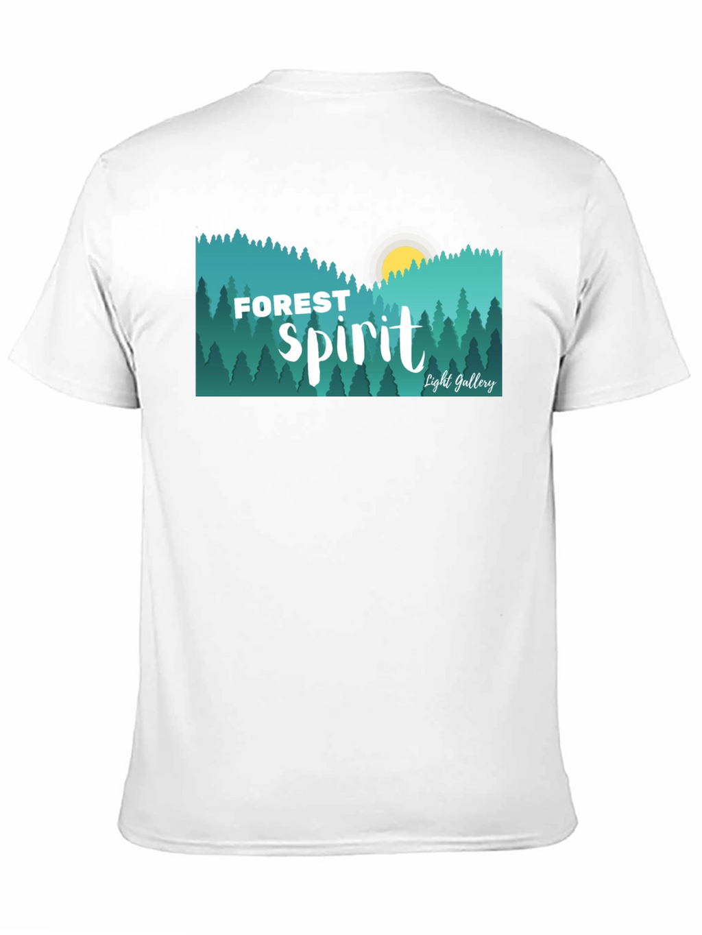 Forest Spirit Graphic Tee - Nature Inspired Design