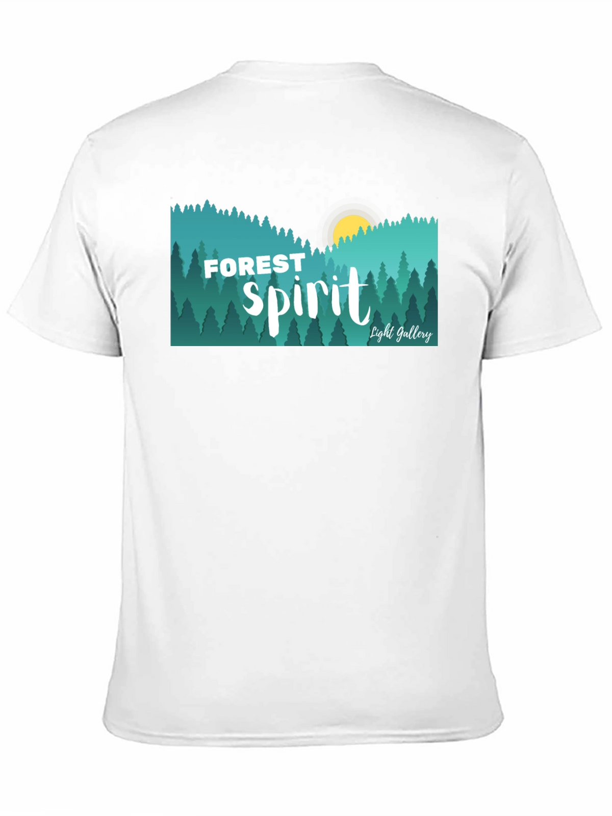 Forest Spirit Graphic Tee - Nature Inspired Design