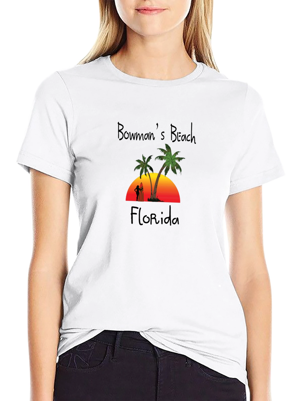 Bowmans Beach Florida Graphic T-Shirt