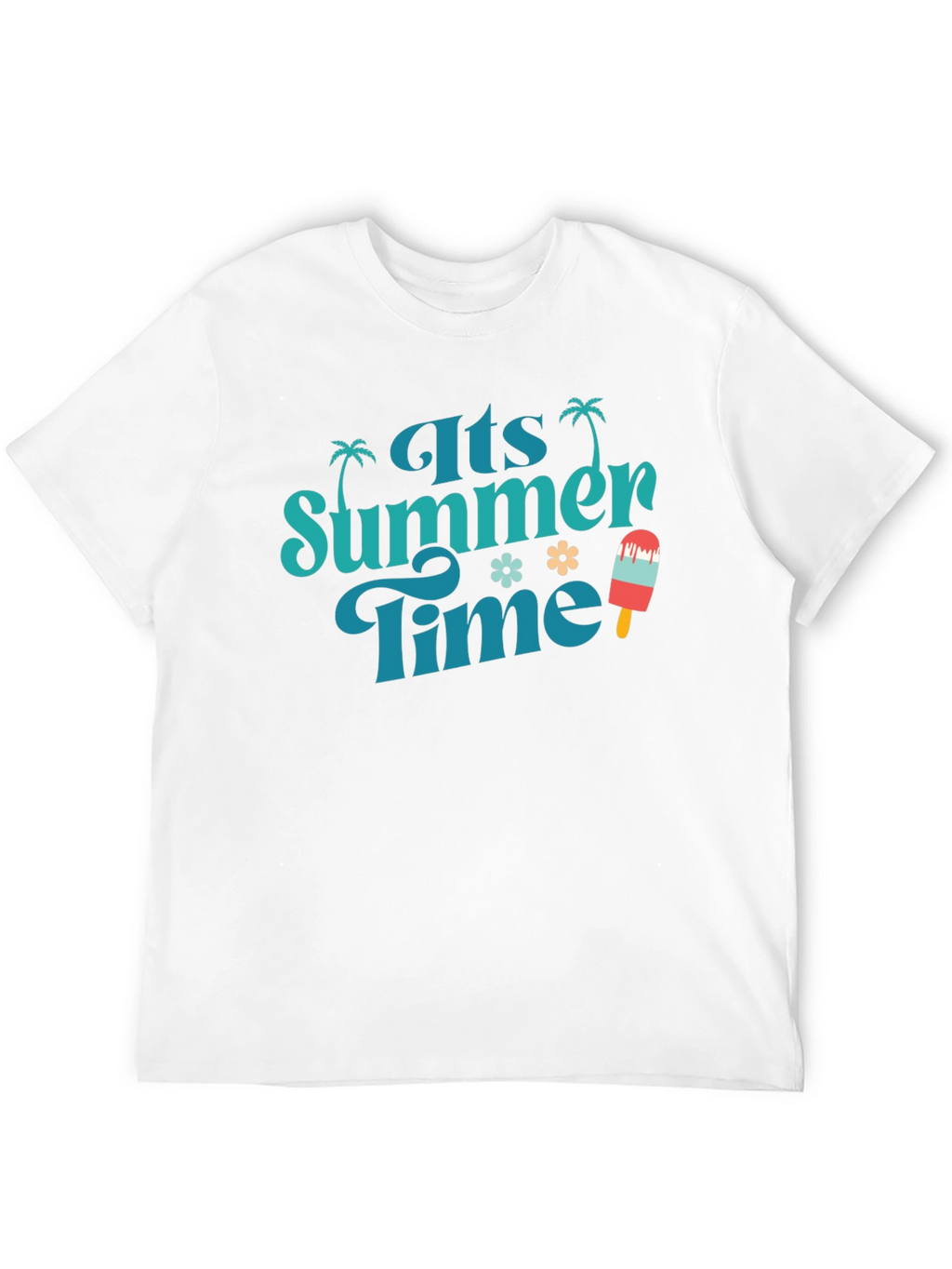 Its Summer Time Graphic Tee - Casual Comfort
