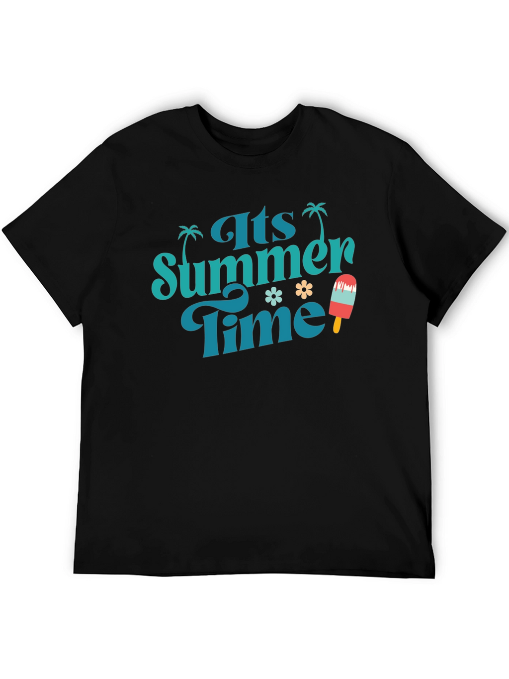Its Summer Time Graphic Tee - Casual Comfort