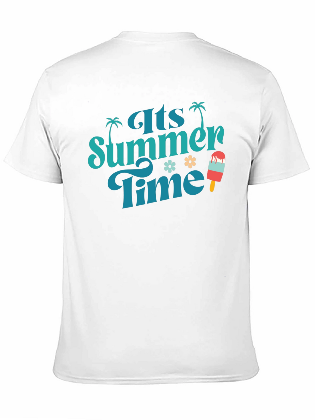 Its Summer Time Graphic Tee - Casual Comfort