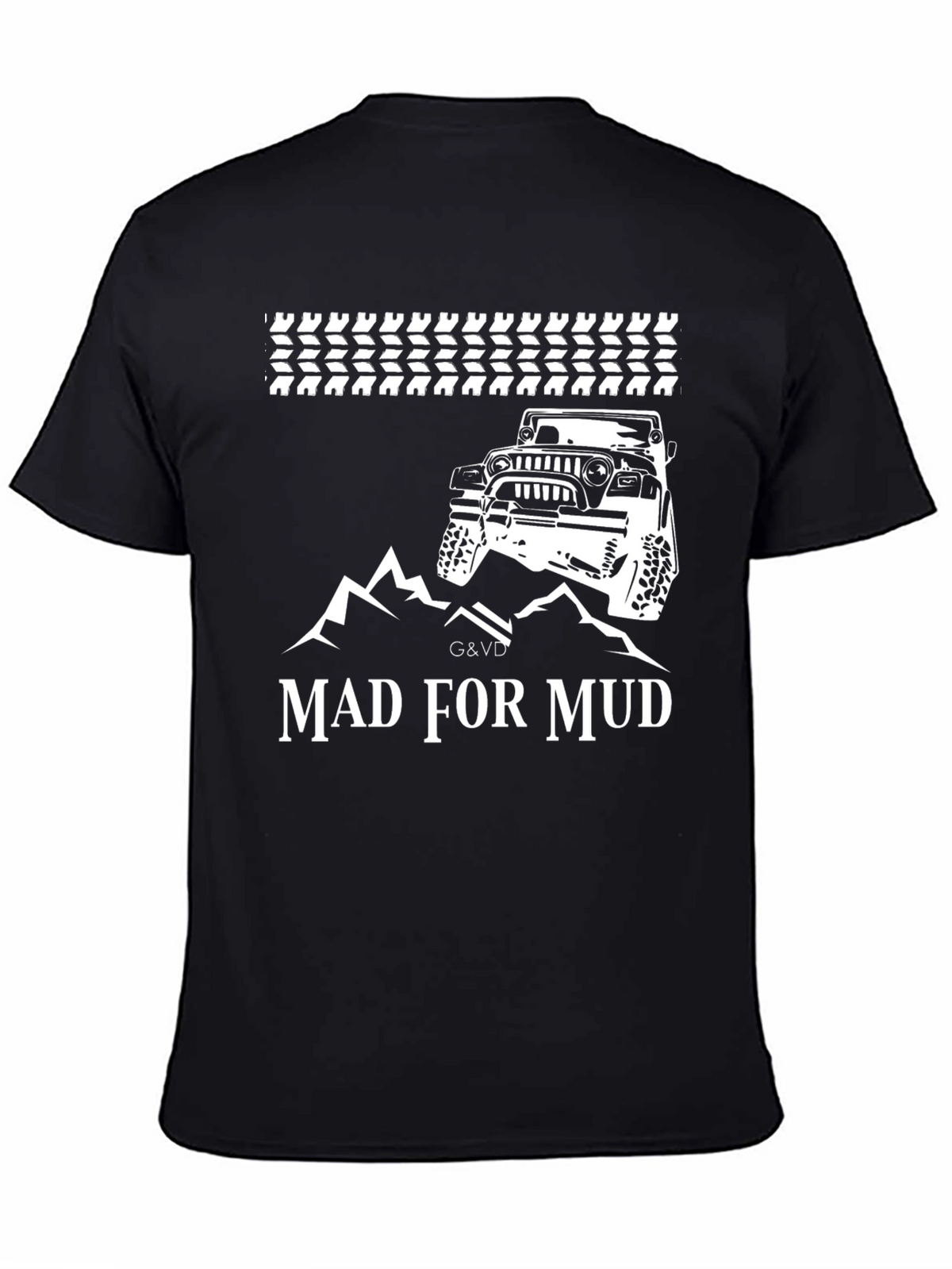 Mad for Mud Black Graphic Tee