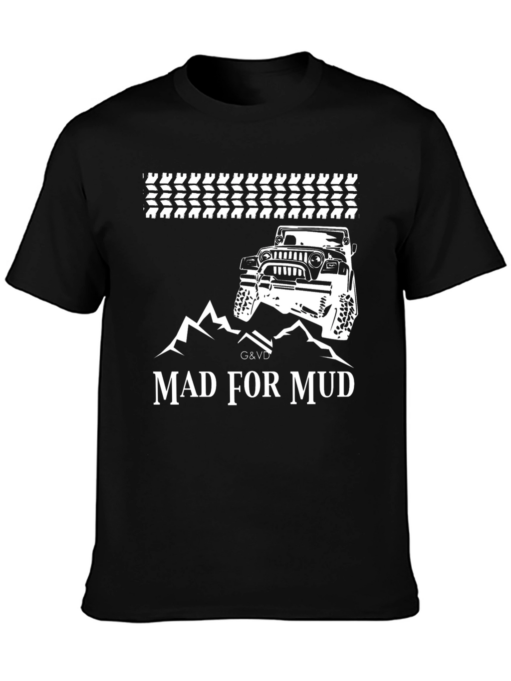 Mad for Mud Black Graphic Tee
