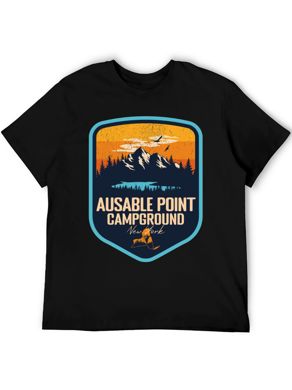 Ausable Point Campground Graphic T-Shirt
