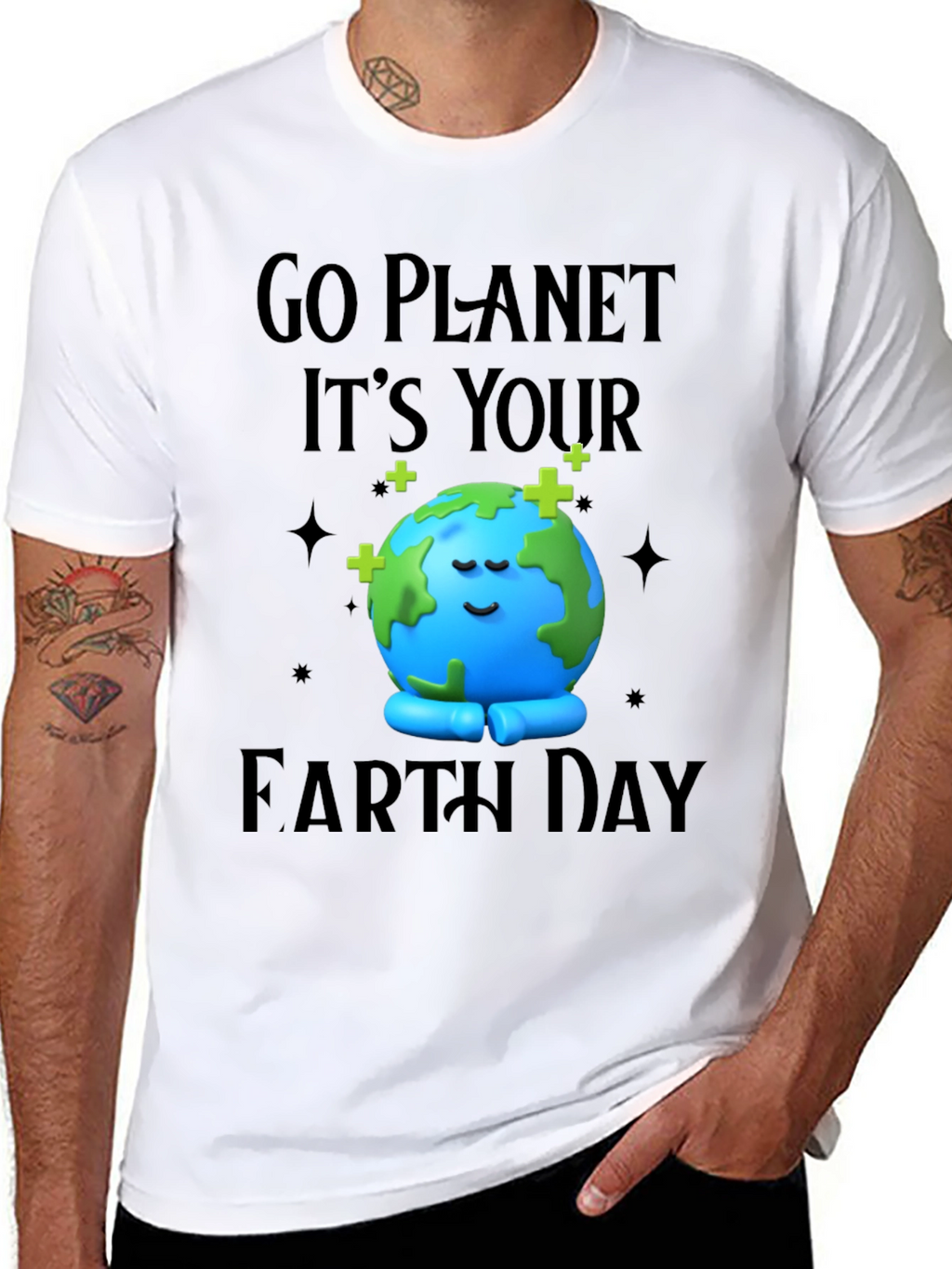 Go Planet Earth Day T-Shirt