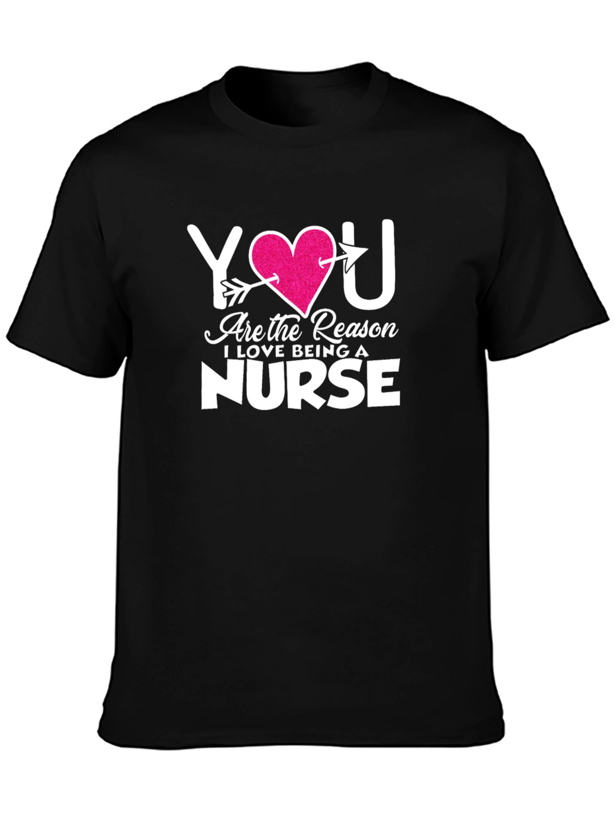 You Heart Nurse Graphic T-Shirt