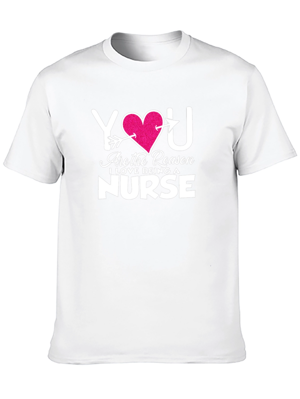 You Heart Nurse Graphic T-Shirt