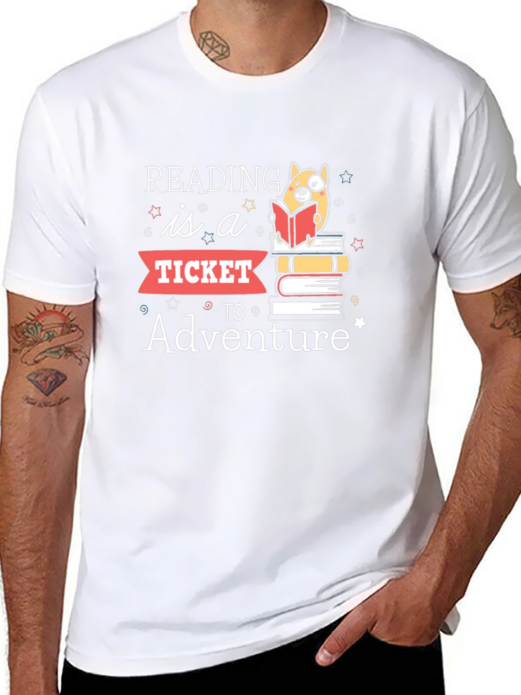 Reading Adventure Graphic Tee