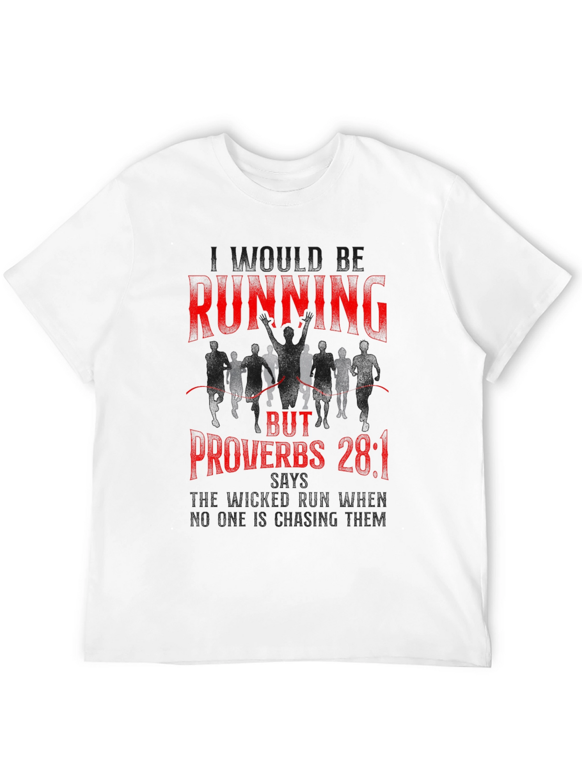 Running Proverbs Graphic T-Shirt
