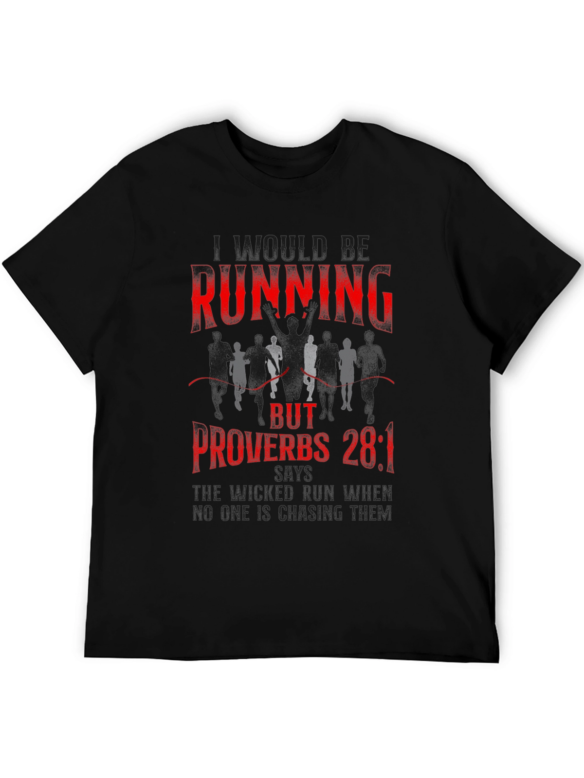 Running Proverbs Graphic T-Shirt