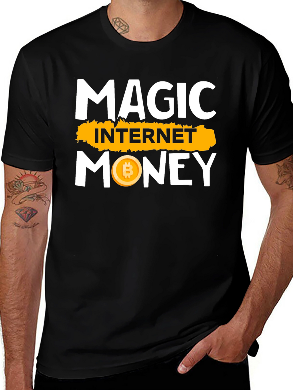 Magic Internet Money Bitcoin Graphic Tee
