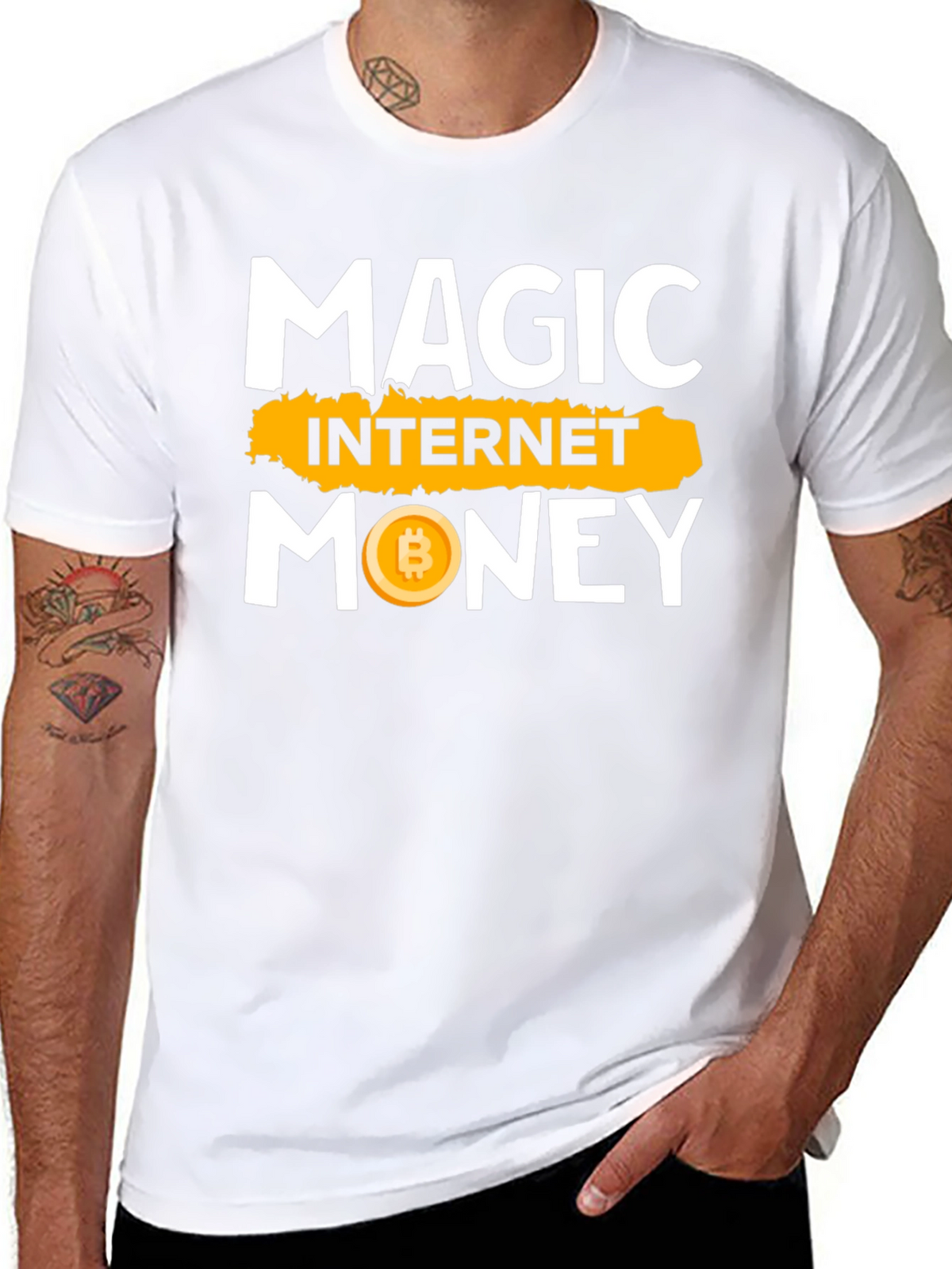 Magic Internet Money Bitcoin Graphic Tee