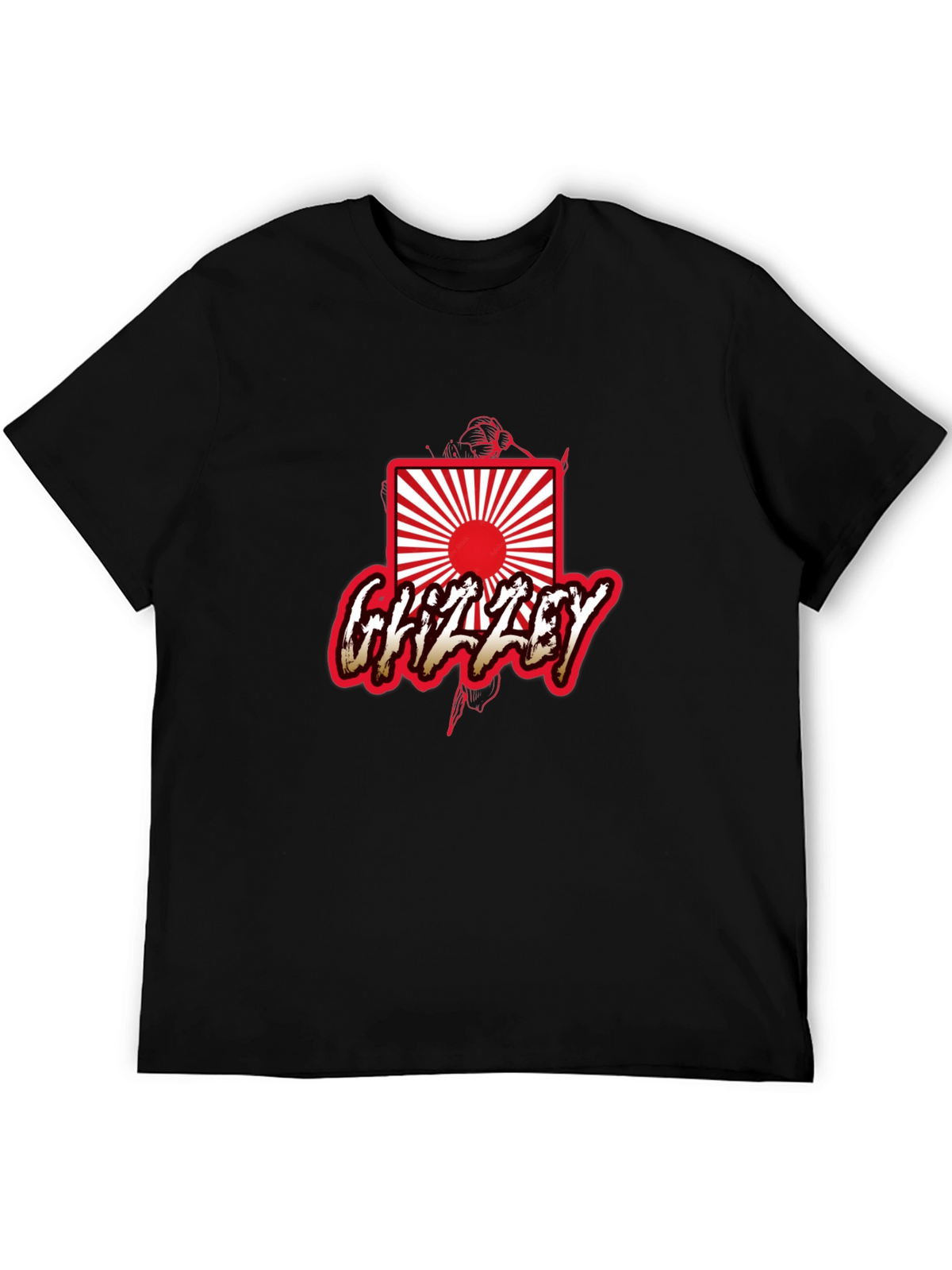 Grizzley Japan Rising Sun Graphic T-Shirt