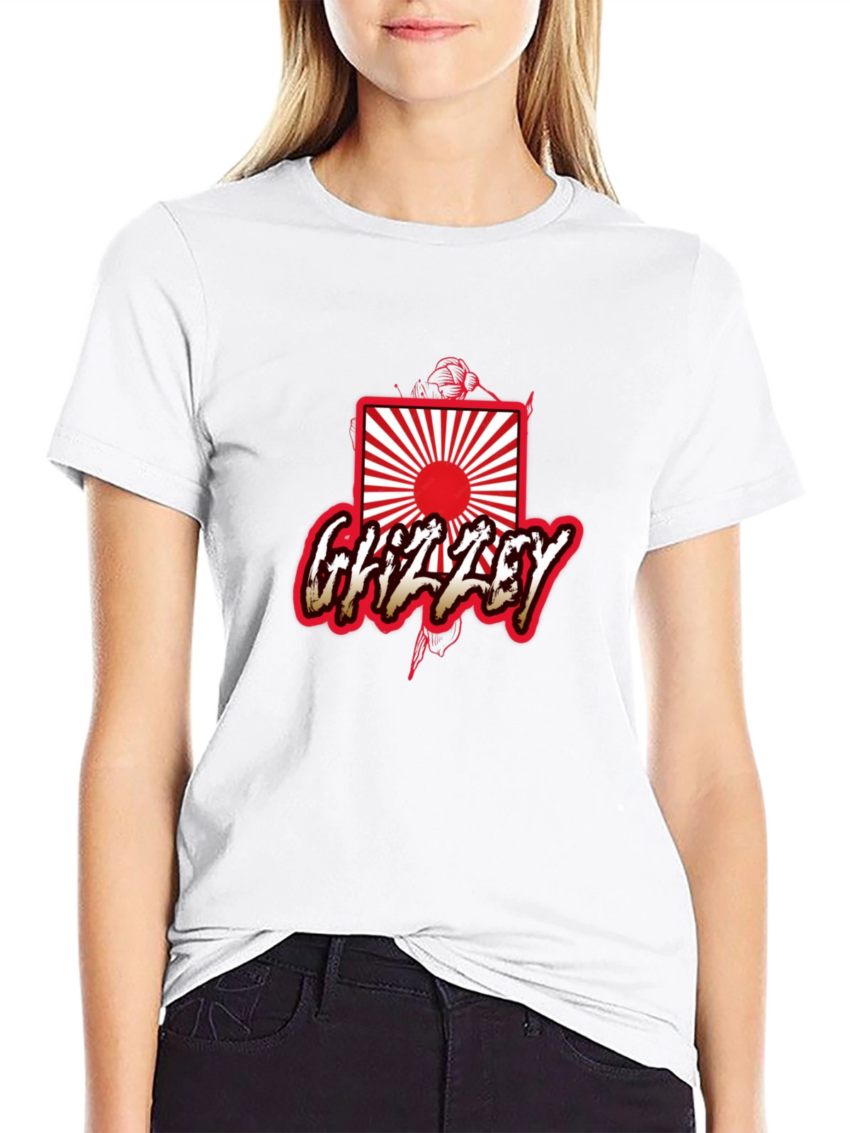 Grizzley Japan Rising Sun Graphic T-Shirt