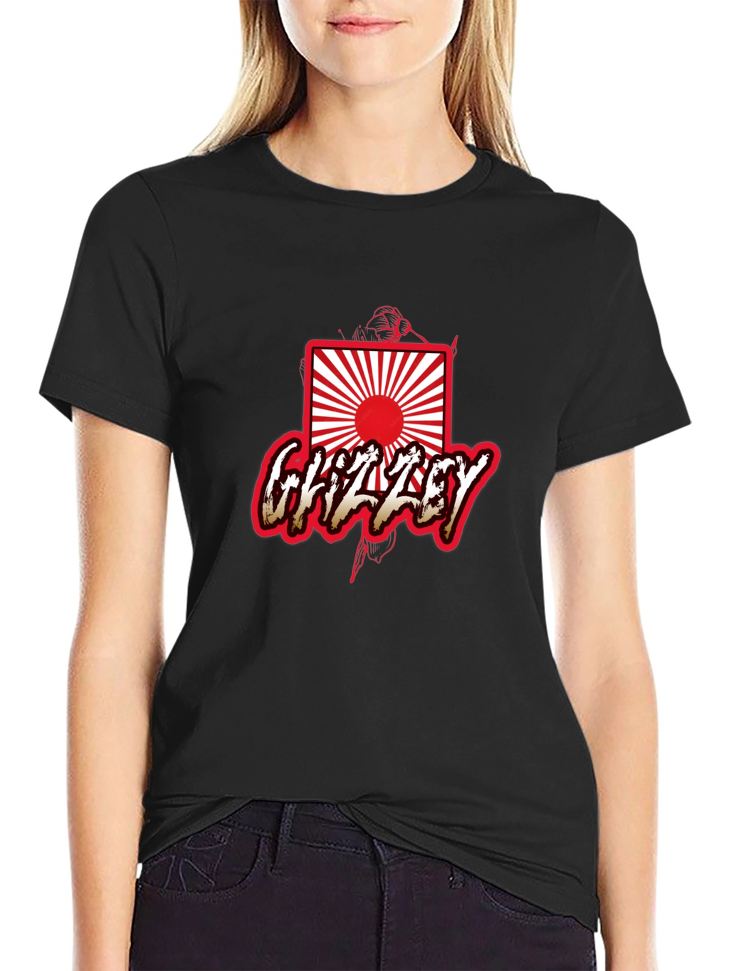 Grizzley Japan Rising Sun Graphic T-Shirt