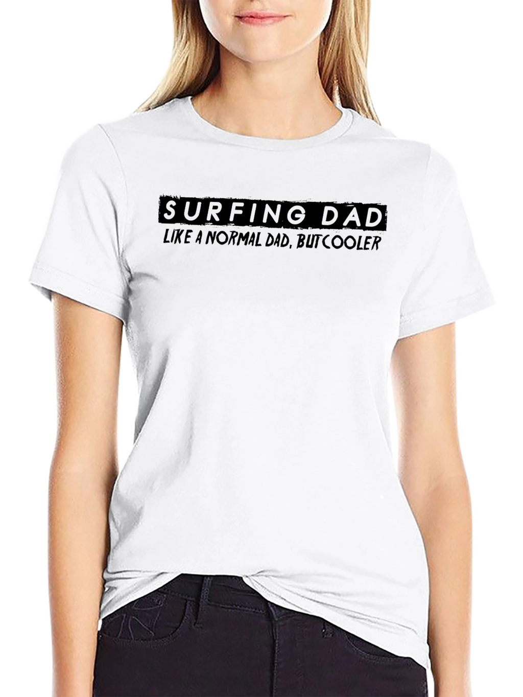 Surfing Dad T-Shirt - Cool Dad Edition