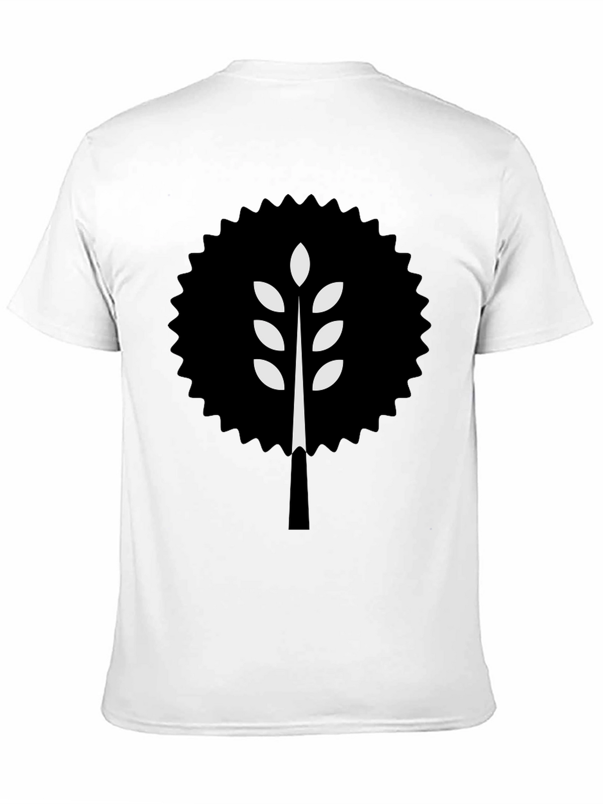 Modern Wheat Tree Graphic T-Shirt