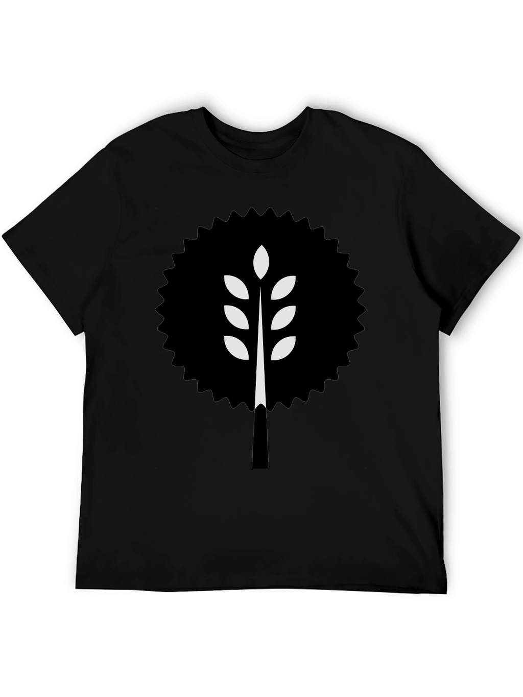 Modern Wheat Tree Graphic T-Shirt