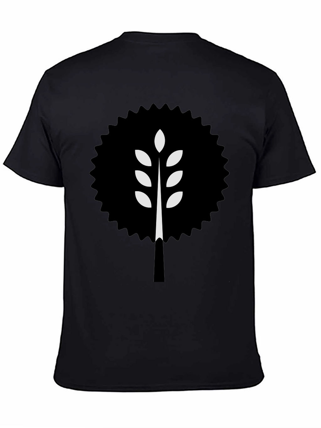 Modern Wheat Tree Graphic T-Shirt