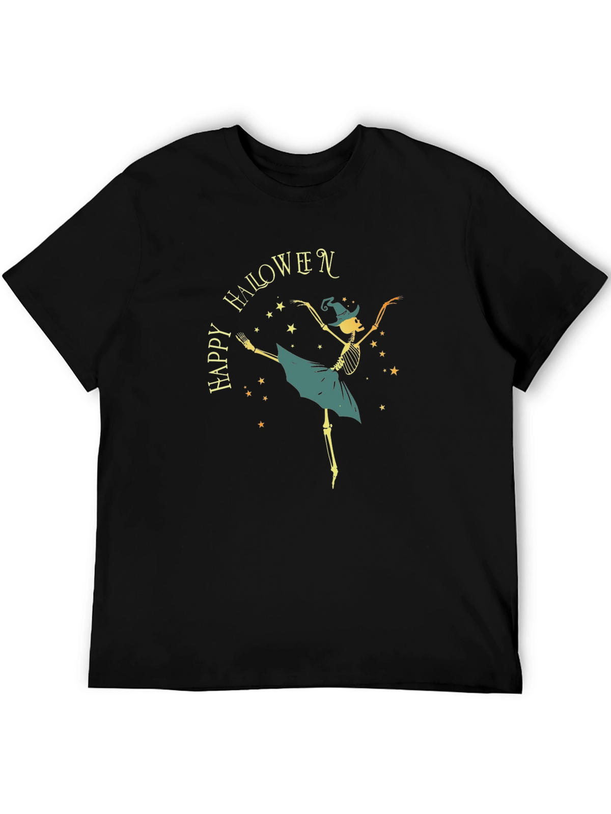 Happy Halloween Skeleton Ballerina T-Shirt