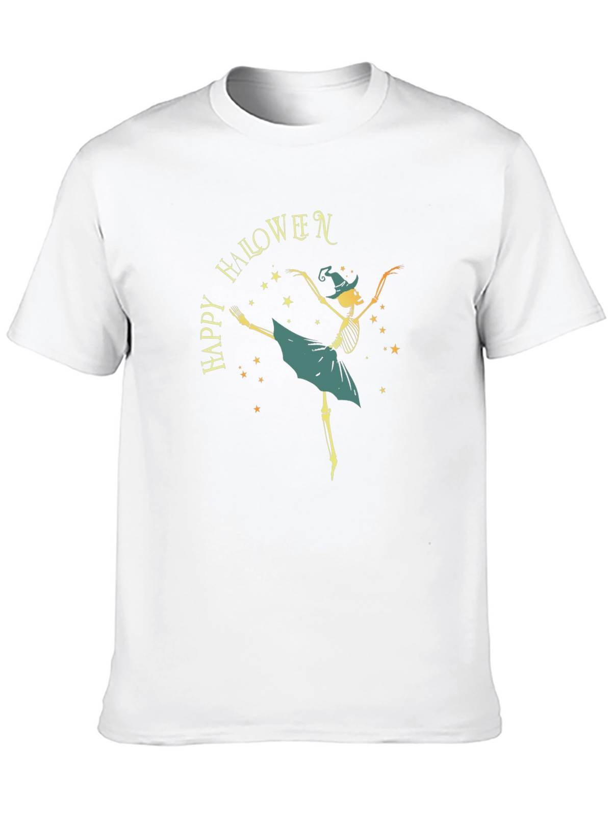 Happy Halloween Skeleton Ballerina T-Shirt