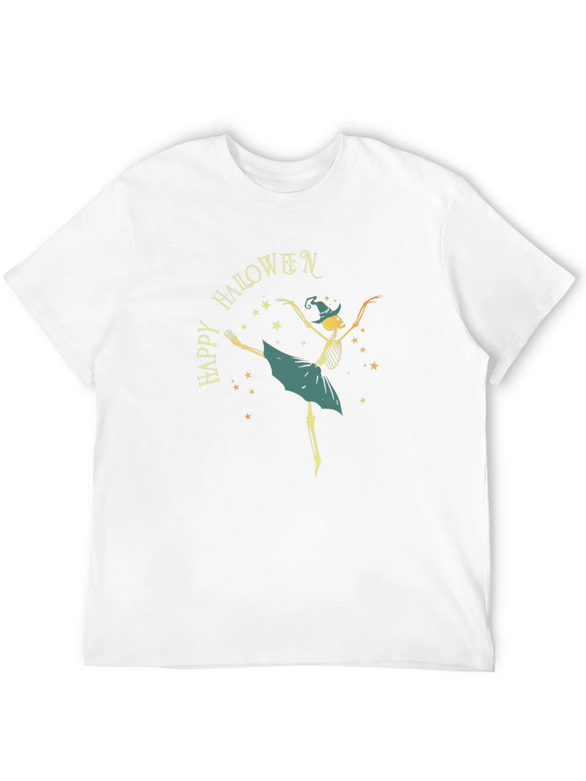 Happy Halloween Skeleton Ballerina T-Shirt